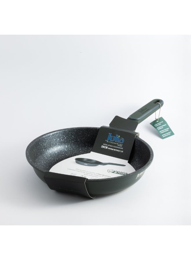 جوليا مِقلاة جوليا  إيليت برو 28 سم - أخضر - جرانيت أسود غير لاصق - يدعم الحث الحراري - Image 5